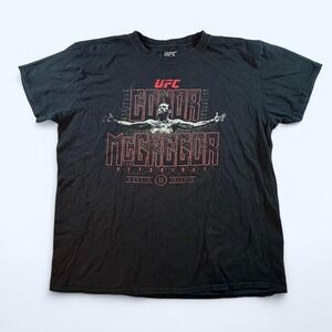 Connor Mcgregor UFC Graphic Tee UFC fighting connor mcgregor black t shirt